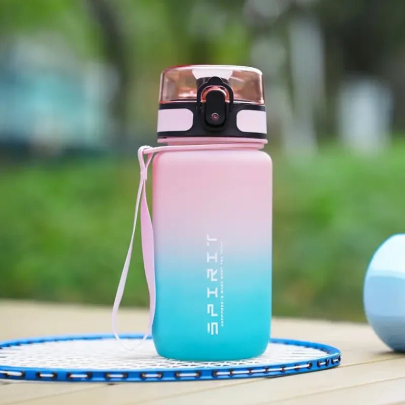 Gradient Sports Water Bottle with Time Marker - Durable PC Material for Cycling & Running - ItemDrop