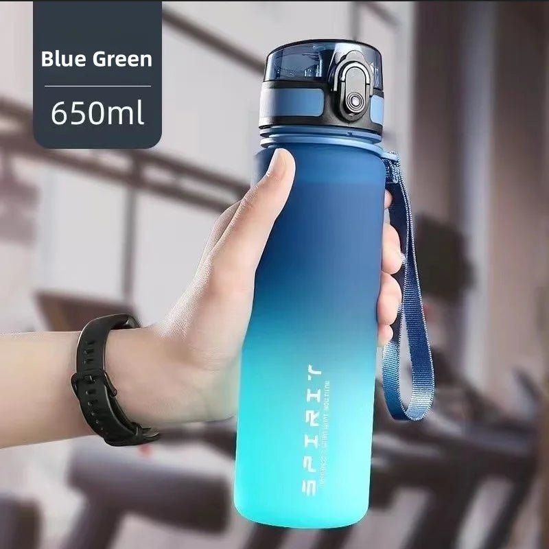 Gradient Sports Water Bottle with Time Marker - Durable PC Material for Cycling & Running - ItemDrop