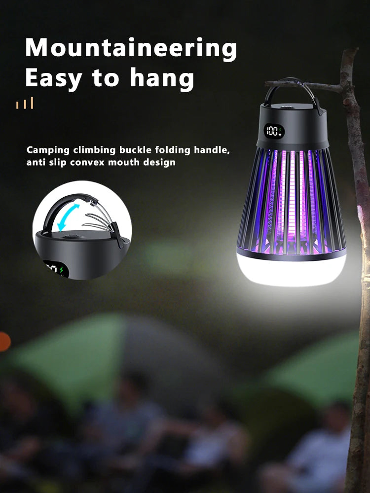 Electric Mosquito Lamp USB Charging Two-In-One Portable Mosquitoes