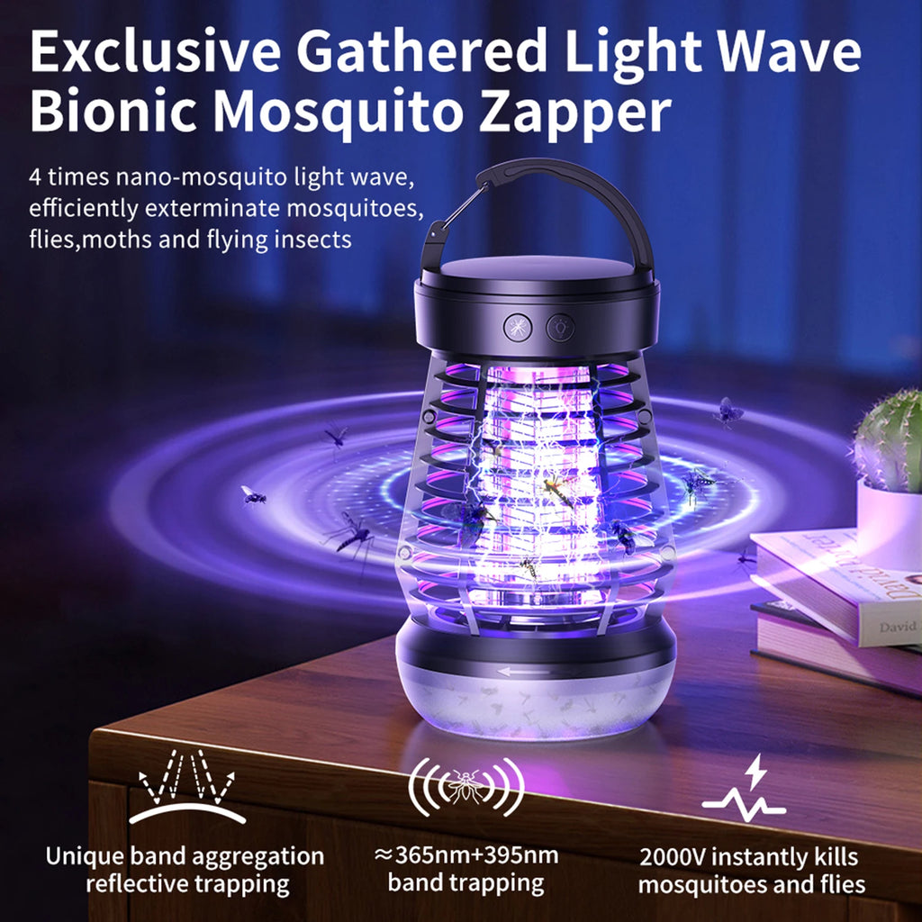 Electric Mosquito Lamp USB Charging Two-In-One Portable Mosquitoes