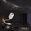 WACUAAO 10-in-1 Galaxy Projector Planetarium 360° Flexible Night Light