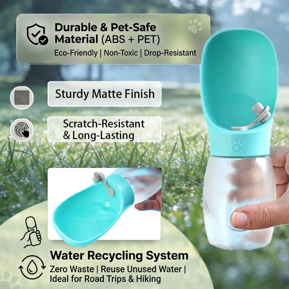 Portable Dog Water Bottle Travel Pet Drinking Bowly