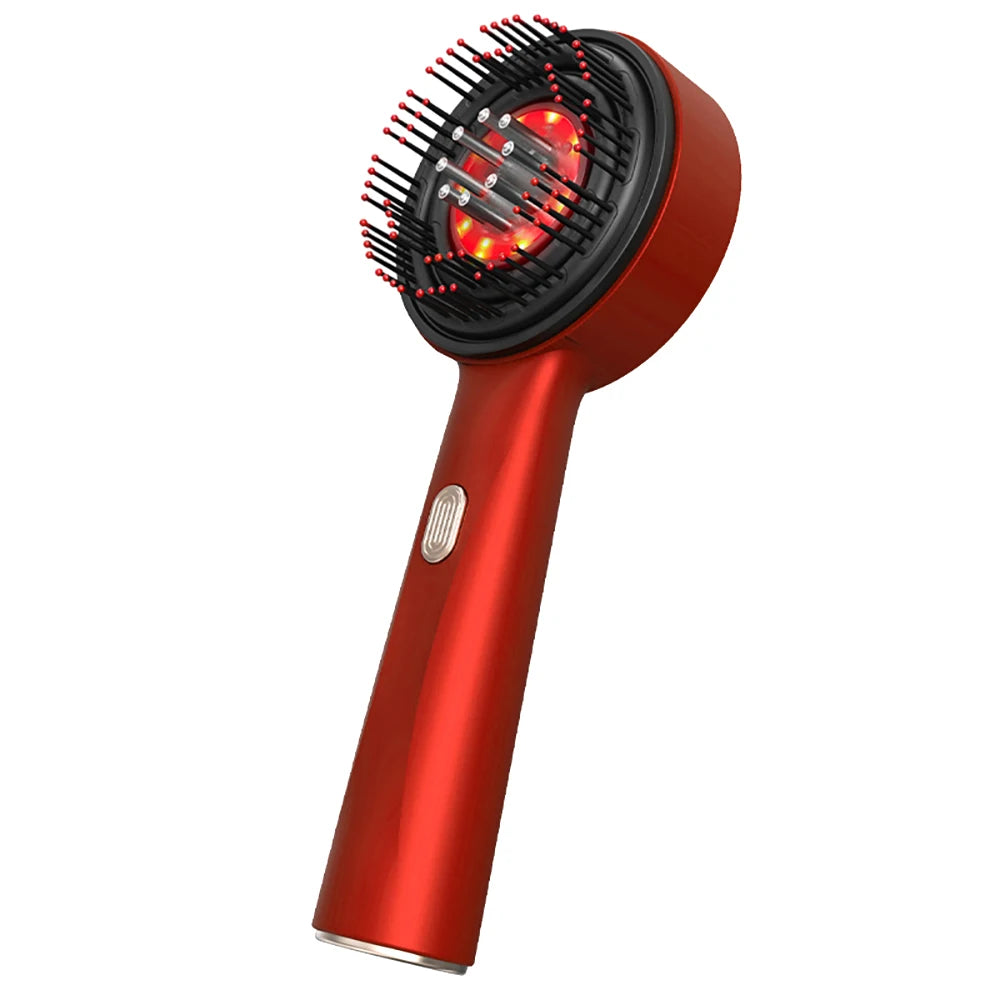 Electric Hair Regrowth Brush with Infrared Light Acupoint Scalp Massage