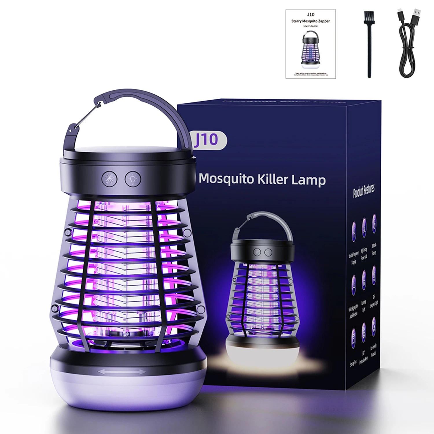 Electric Mosquito Lamp USB Charging Two-In-One Portable Mosquitoes