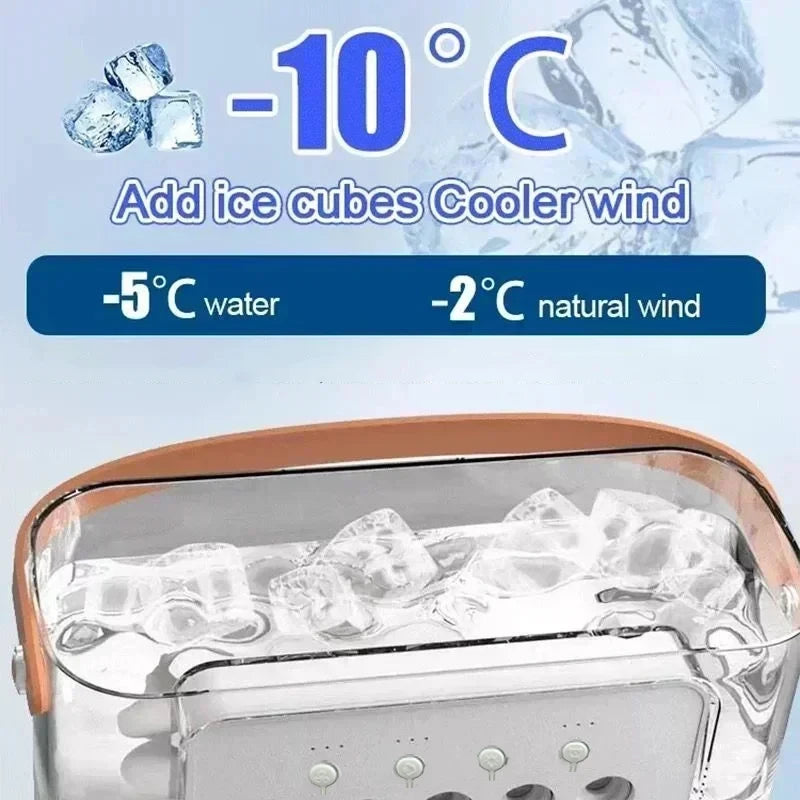 New 3 In 1 Mini Air Cooler Portable Fan Air Conditioner
