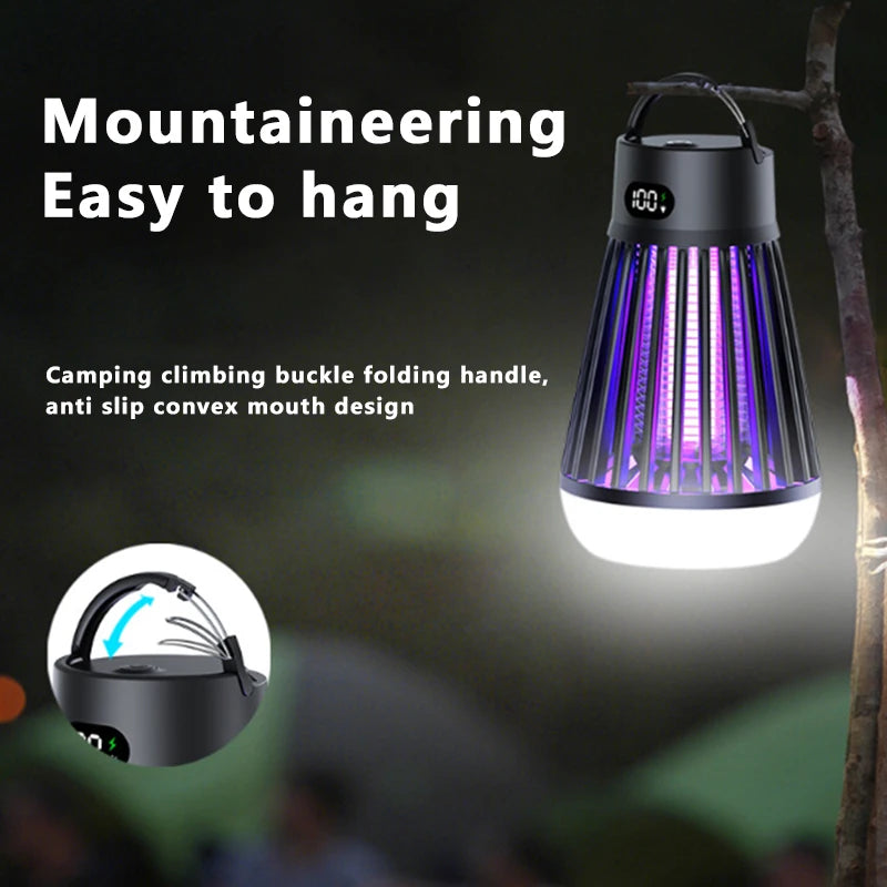 Electric Mosquito Lamp USB Charging Two-In-One Portable Mosquitoes