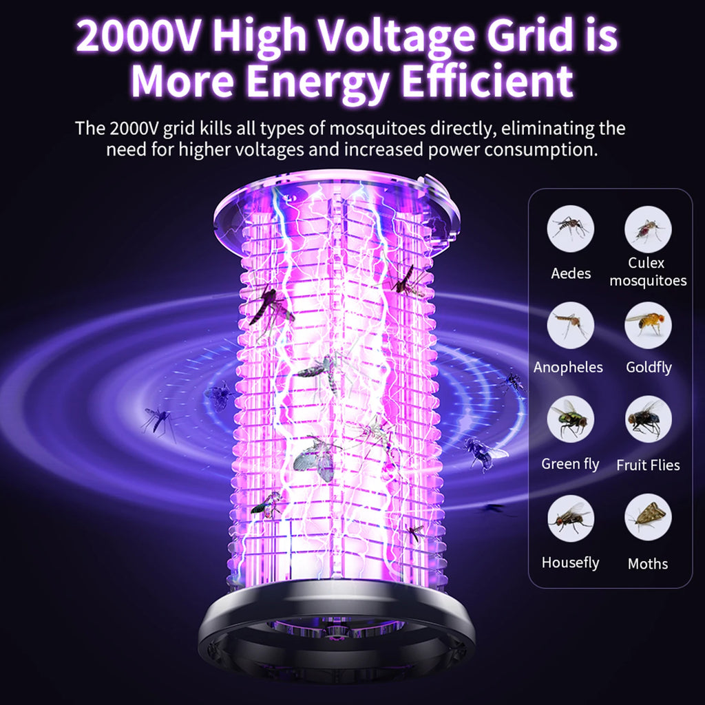 Electric Mosquito Lamp USB Charging Two-In-One Portable Mosquitoes