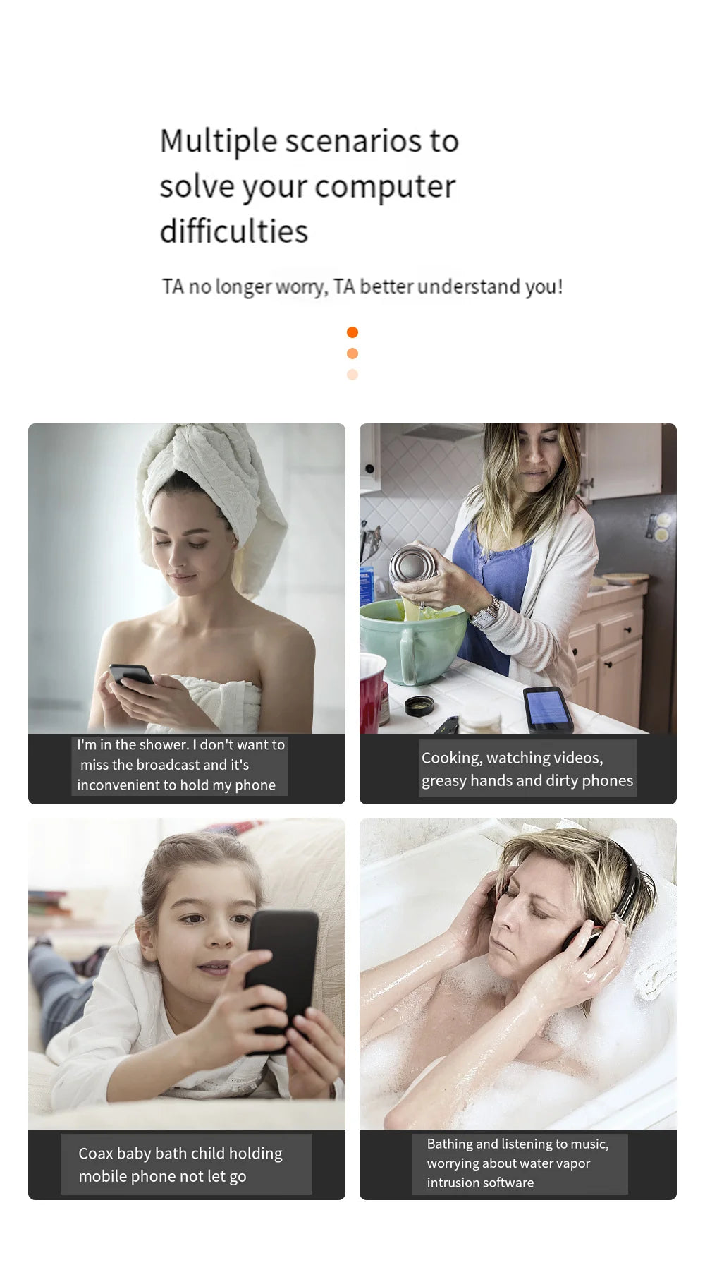 Fixed Waterproof and Anti-fog Mobile Phone Case
