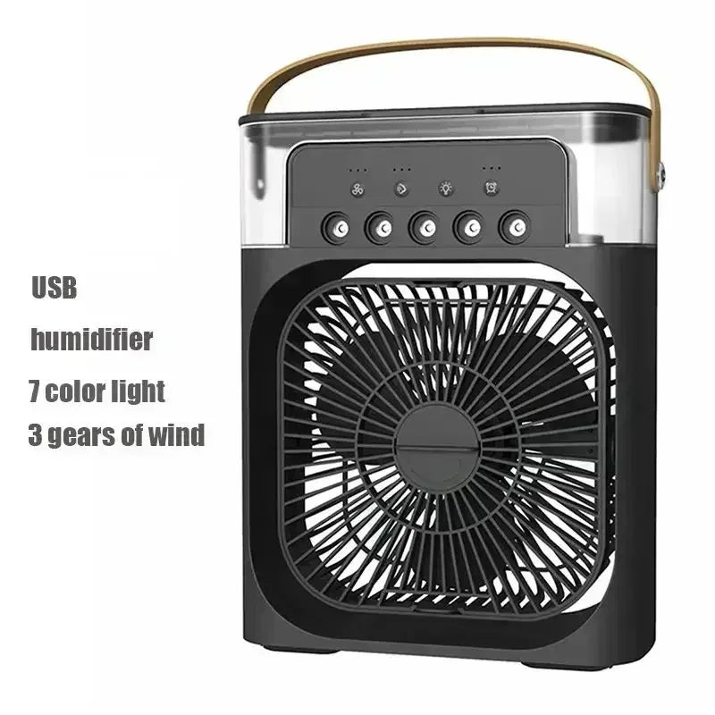 New 3 In 1 Mini Air Cooler Portable Fan Air Conditioner