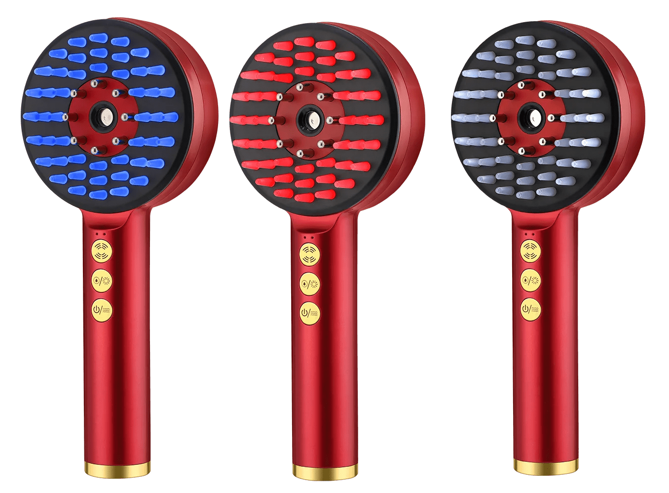 Electric Hair Regrowth Brush with Infrared Light Acupoint Scalp Massage - ItemDrop