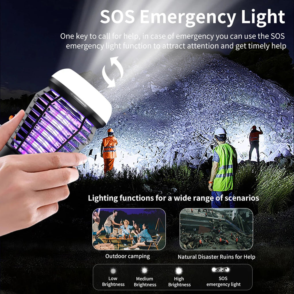 Electric Mosquito Lamp USB Charging Two-In-One Portable Mosquitoes - ItemDrop