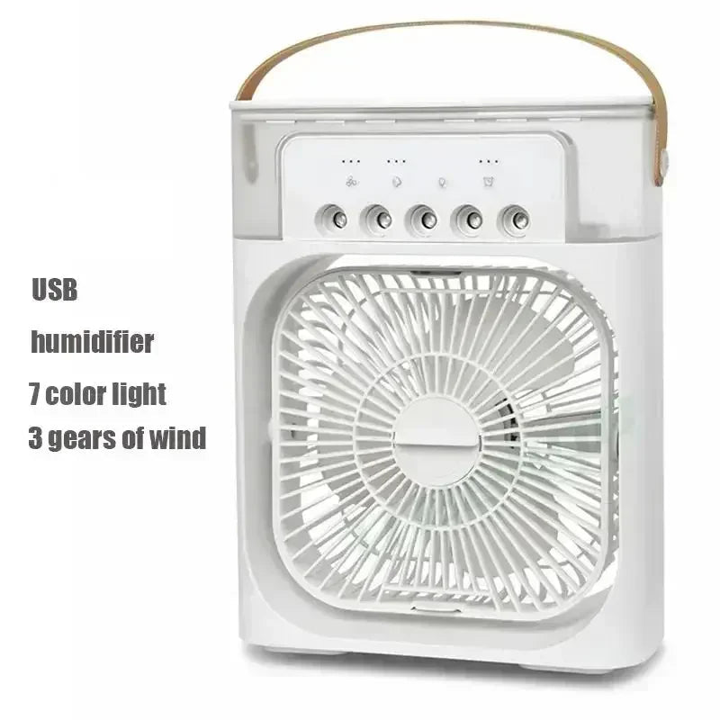 New 3 In 1 Mini Air Cooler Portable Fan Air Conditioner - ItemDrop