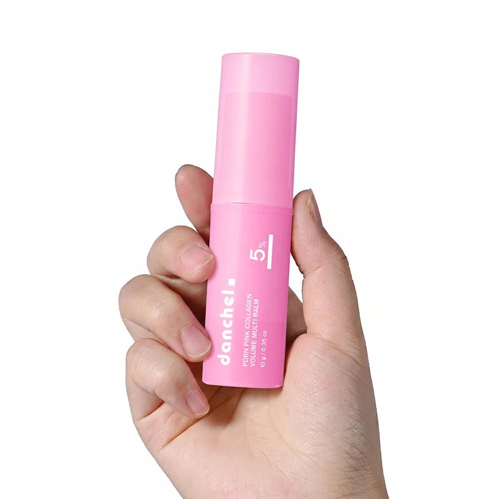 PDRN Pink Collagen Volume Multi Balm Deep Hydration Moisturization Brighten Skin Plump Smooth Radiant Portable Collagen Stick - ItemDrop