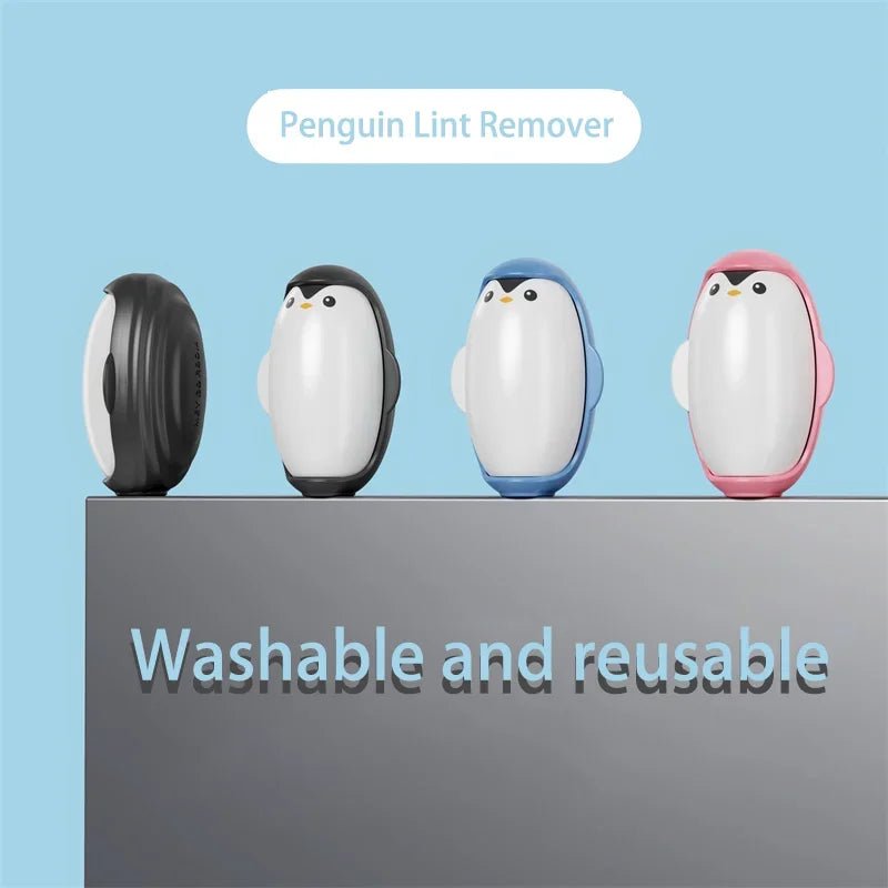 Penguin Lint Remover Reusable Portable Roller for Clothes Pet Hair Remover - ItemDrop