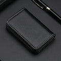 High-Quality PU Leather Card Holder with Magnetic Closure - Ideal for Men and Women - ItemDrop