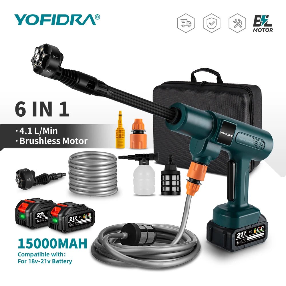 YOFIDRA 200Bar Brushless Electric High Pressure Water Spray Gun - ItemDrop