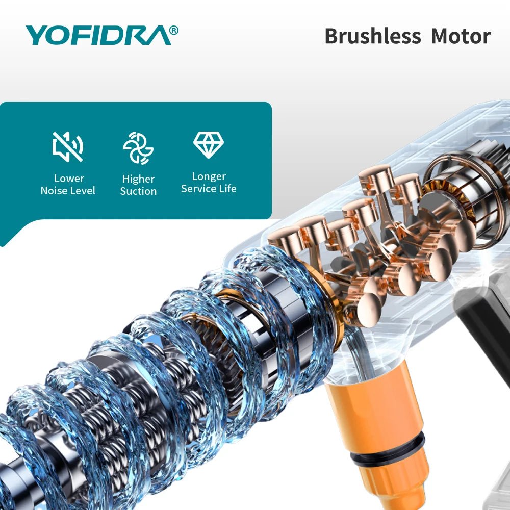 YOFIDRA 200Bar Brushless Electric High Pressure Water Spray Gun - ItemDrop